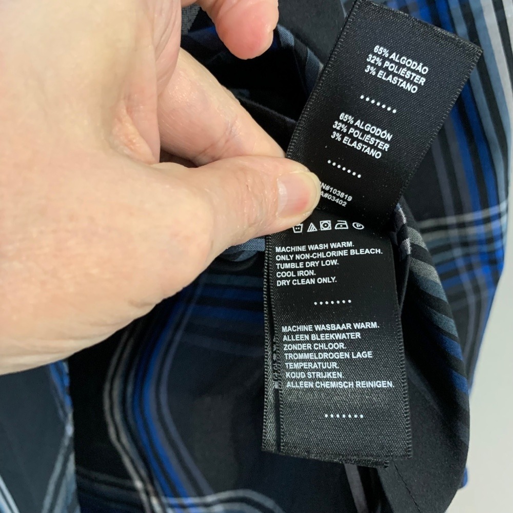 Harley-Davidson The Bagger Long Sleeve Shirt in black plaid. Size M - Picture 10 of 12